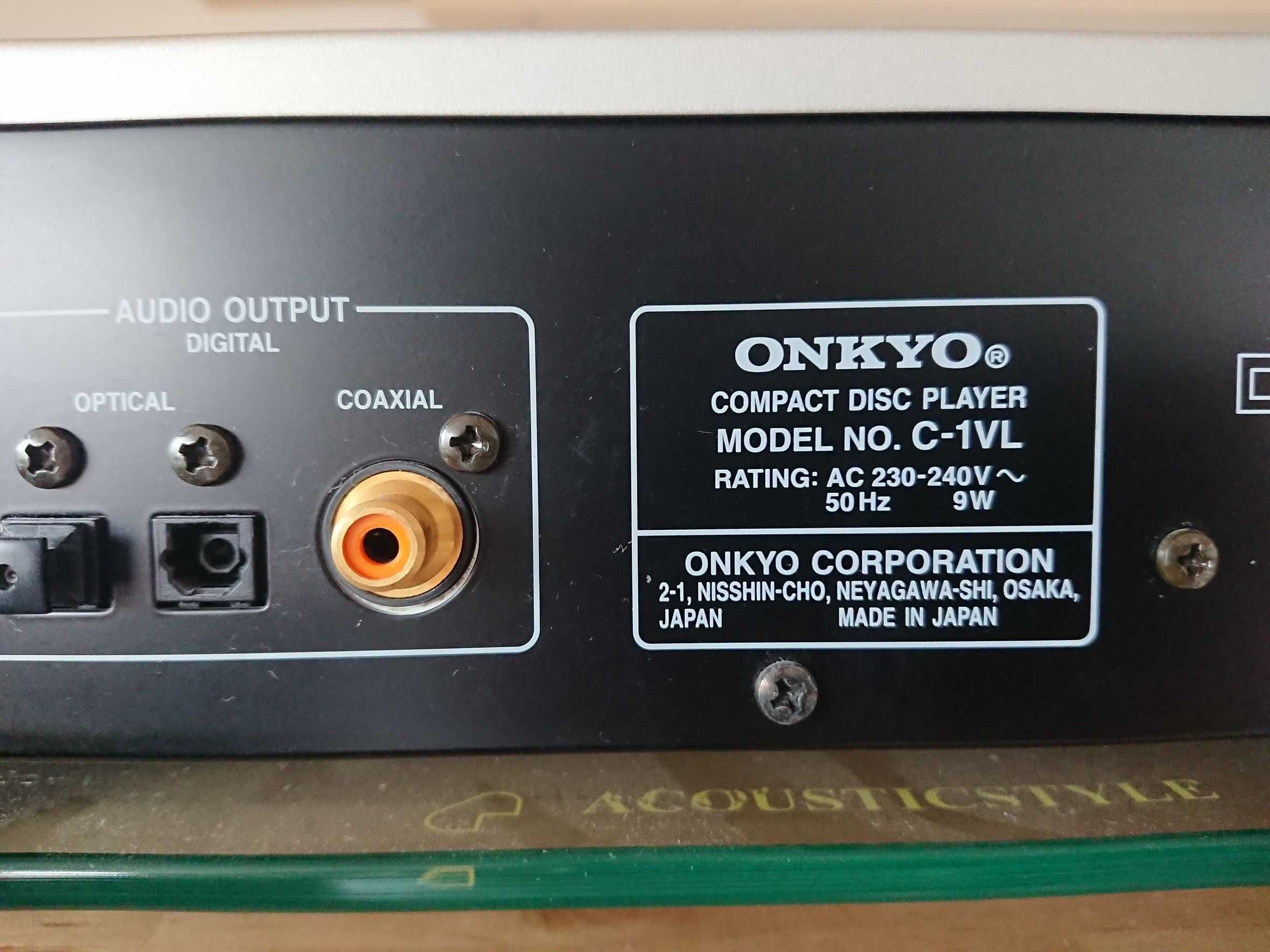 SPECIAL! CD player ONKYO C-VL1 High End - висок клас отличен плейър