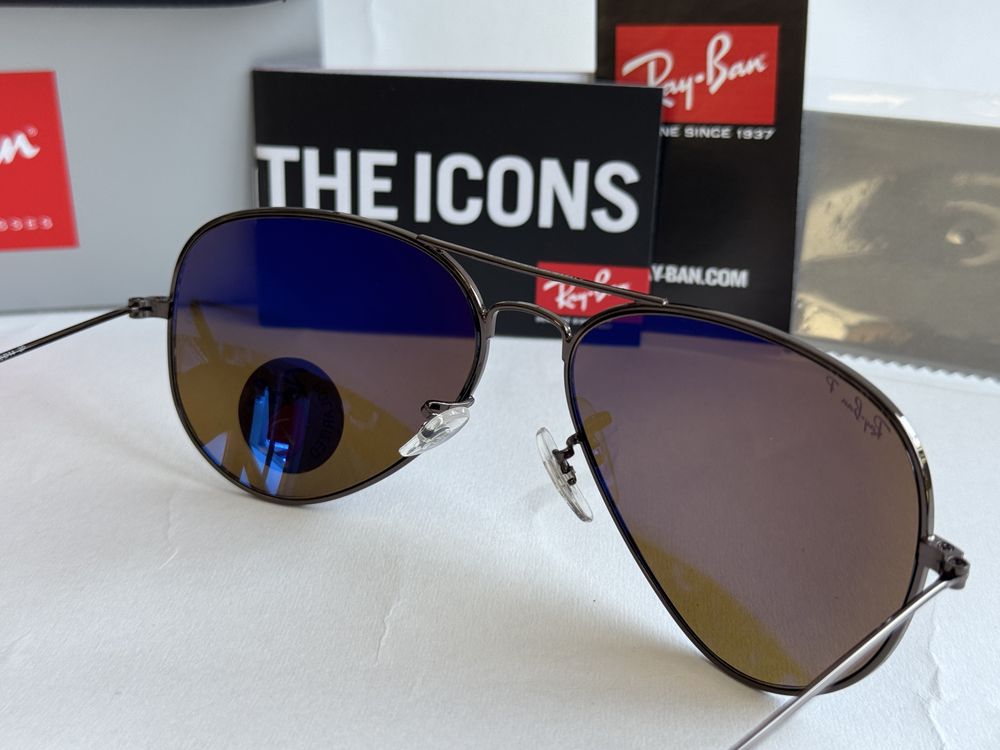 Ochelari de soare Ray Ban 3025 Aviator Polarizati Noi