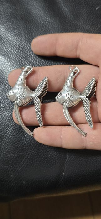 Pandantive pești argint