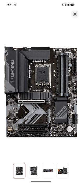 Материнская плата gigabyte b760 gaming ddr4