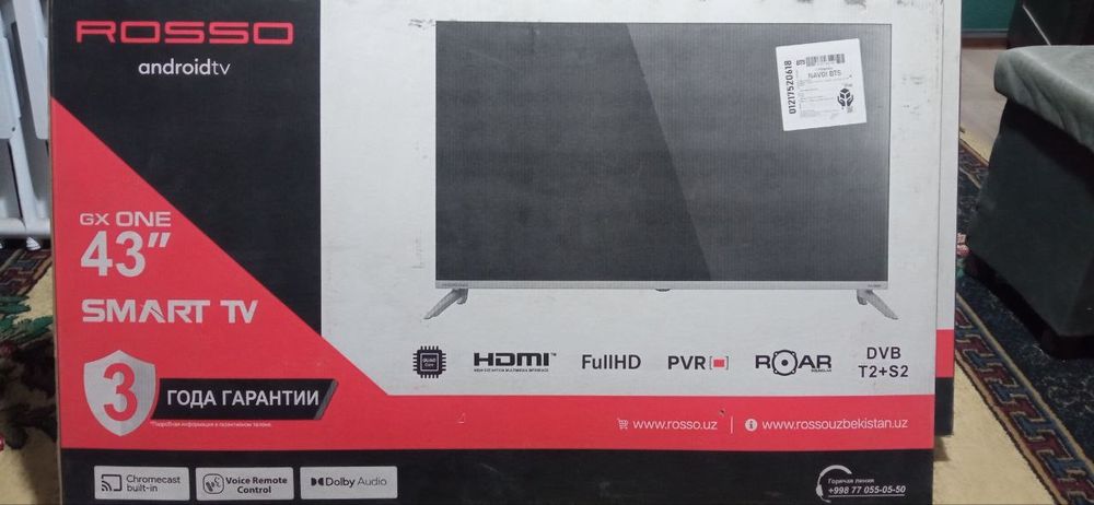 4ta 43lik Rosso televizor sotiladi