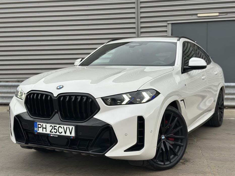X6 Alb cu interior individual rosu 2025 in garantie 4.0 d