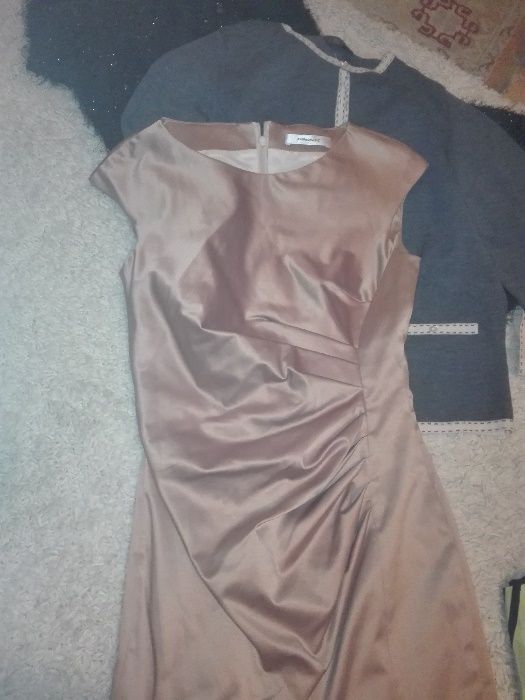 rochie eleganta nude S noua