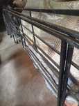 2 balustrade de fier forjat cu masuri 3,3 m lungine și 1,5 înălțime