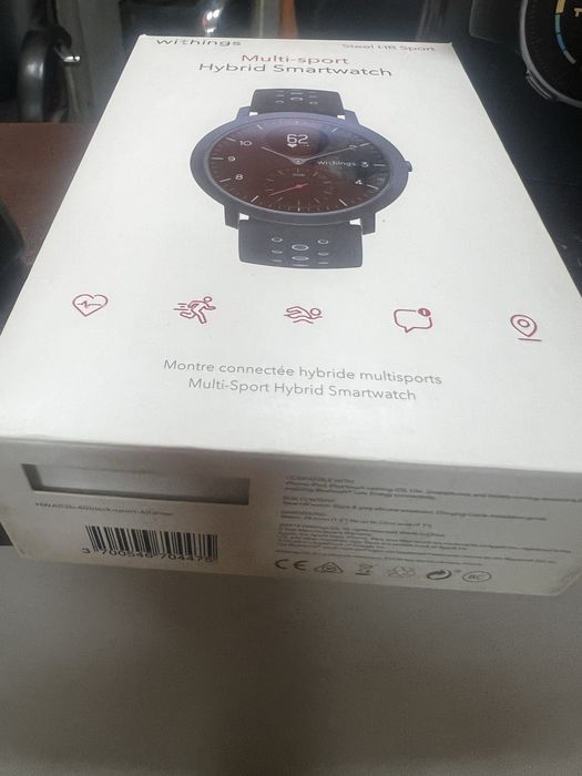 withings  HR Sport Multi-sport Hybrid Smartwatch