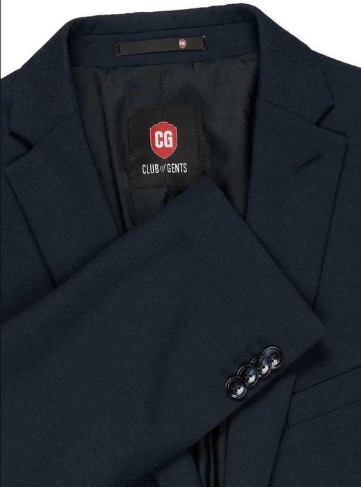 Sacou blazer slim 50 L premium Club Of Gents lana respirabila navy