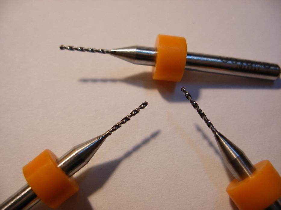 Карбидни твърдосплавни свредла Ф 0.4, 0.8, 1 мм ... Dremel Дремел CNC