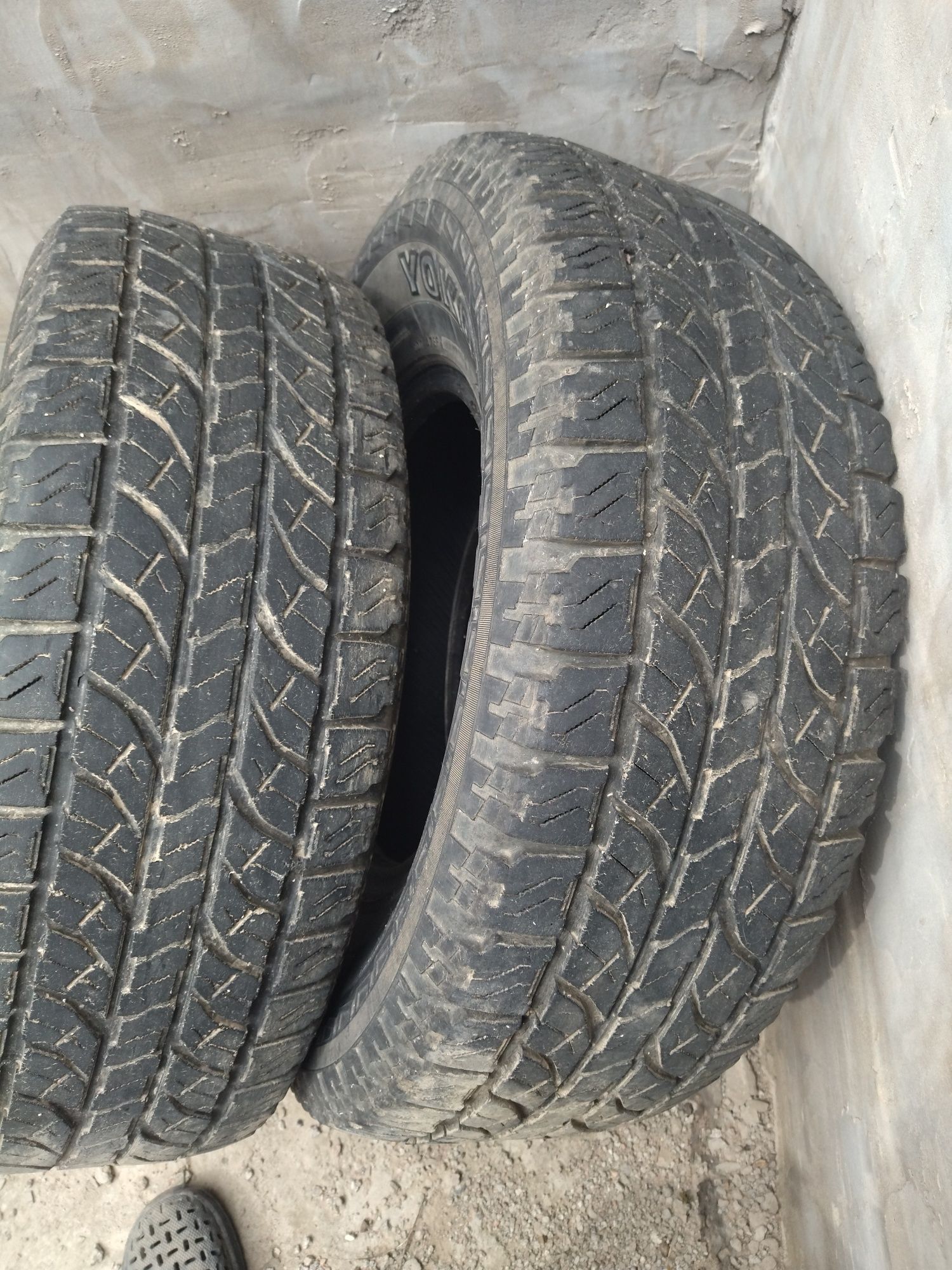 Шины ханког 265 R15 70 2пары И шины якохама такие же