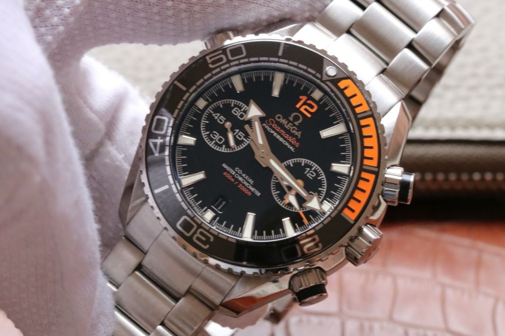 Omega SeaMaster Planet Ocean 600M Chronograph Black Swiss 1 : 1