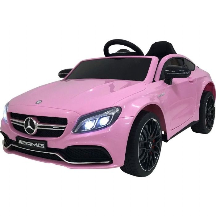 Masinuta electrica Kinderauto Mercedes C63 12V PREMIUM #Roz