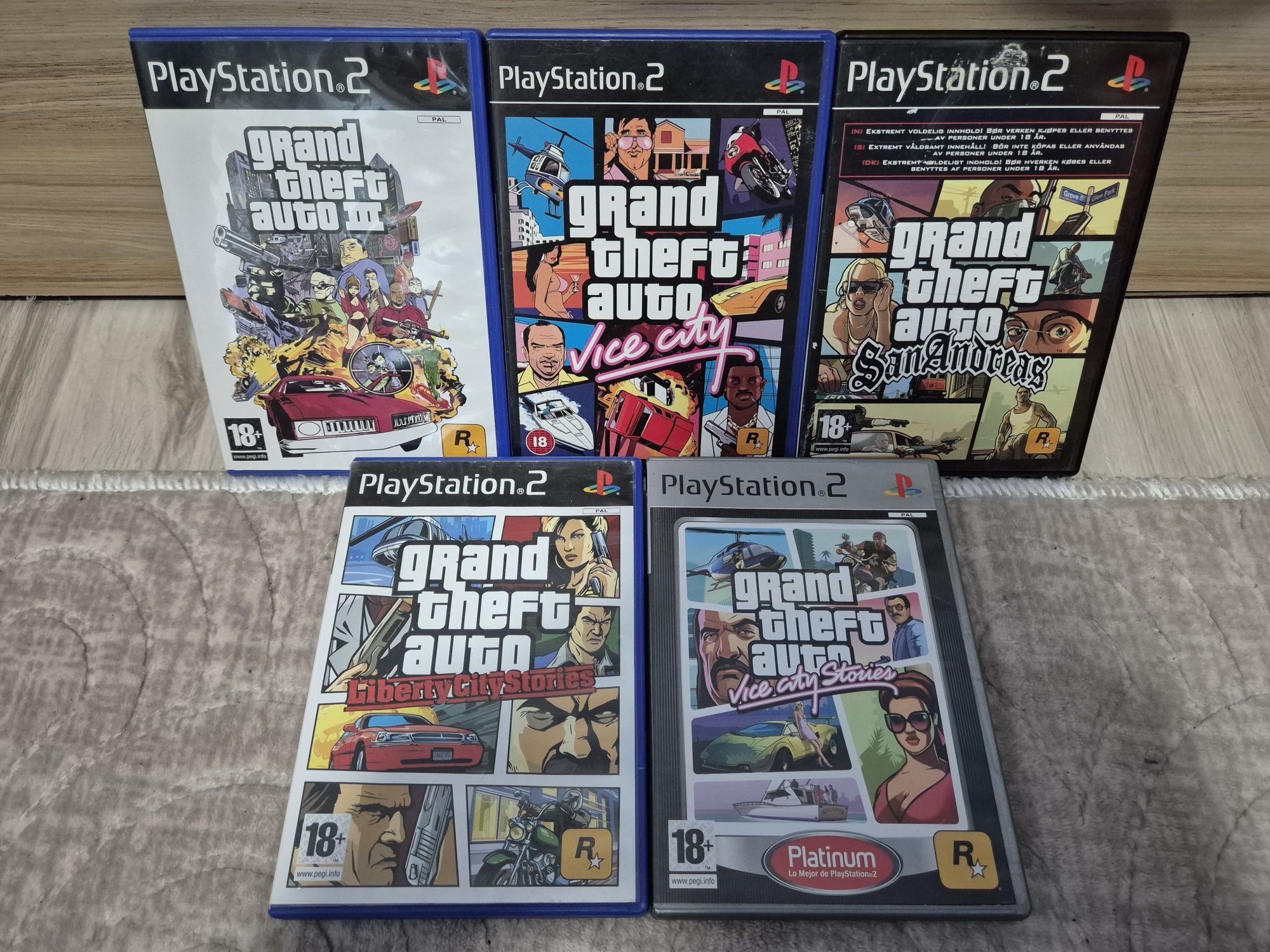 Grand Theft Auto игри за PS2
