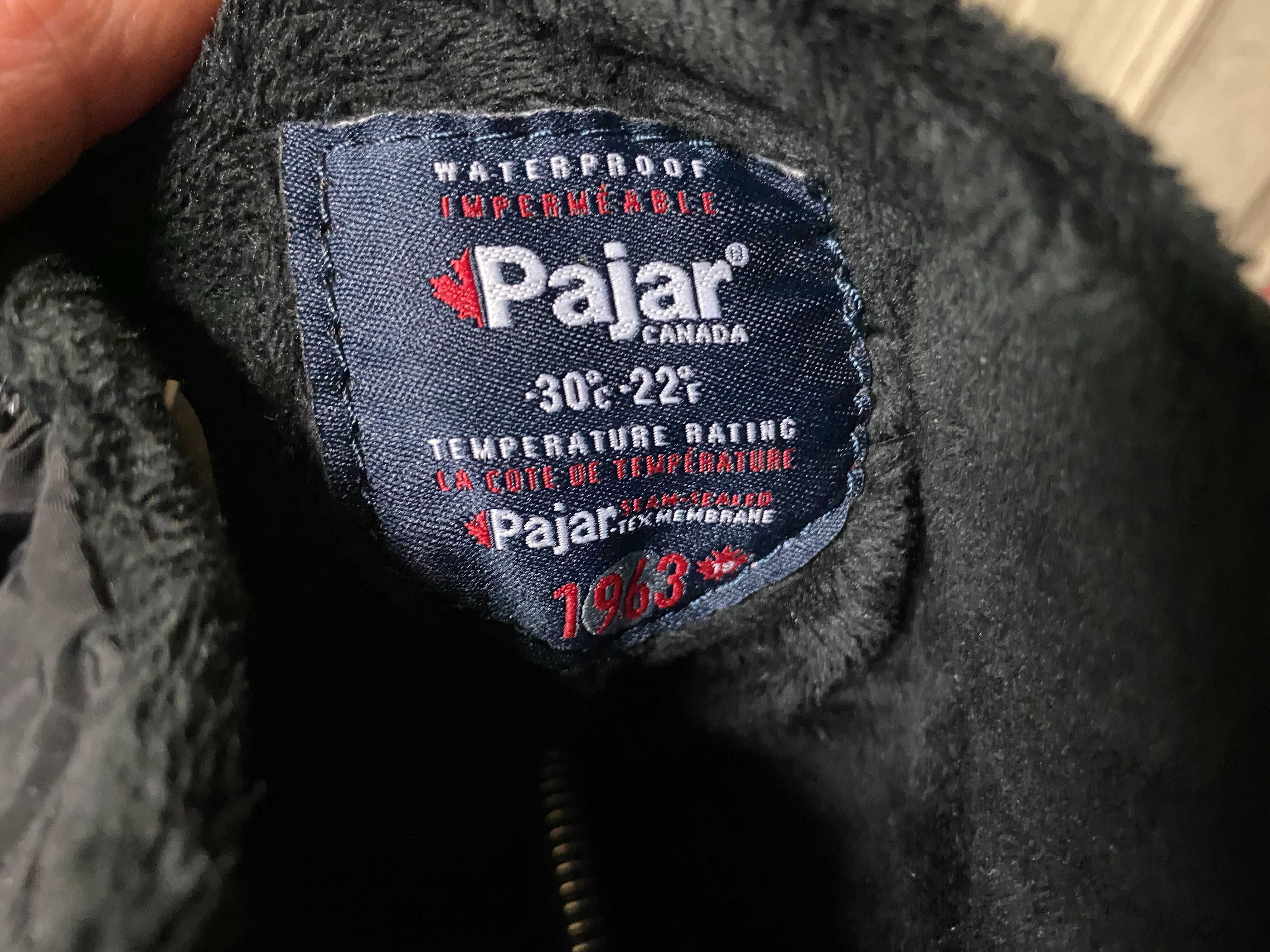 ''PAJAR Exo Lite Nyo Low Black''оригинални зимни ботуши 37.5 номер