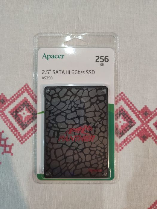 SSD диск Apacer AS350, 256Гб, 2.5", SATA