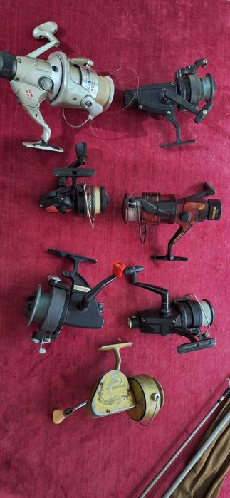 6 mulinete diferite plus lanseta metalica 200 lei