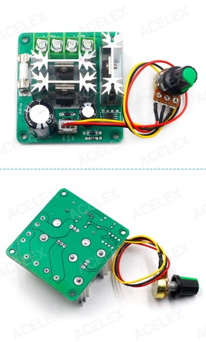 Регулатор на обороти за постояннотоков DC двигател 15A, 20A и 30А