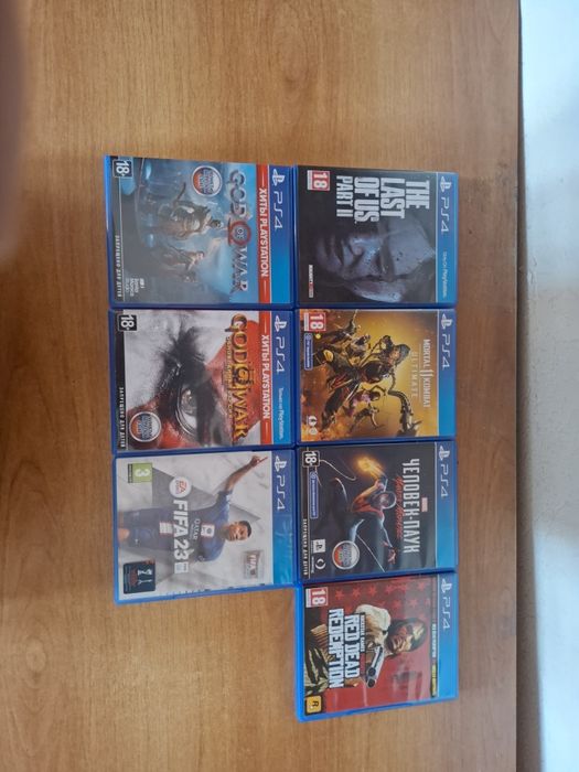 Продам диски на Ps4