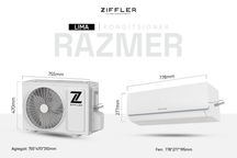 Кондиционер ZIFFLER INVERTER Доставка по городу бесплатная