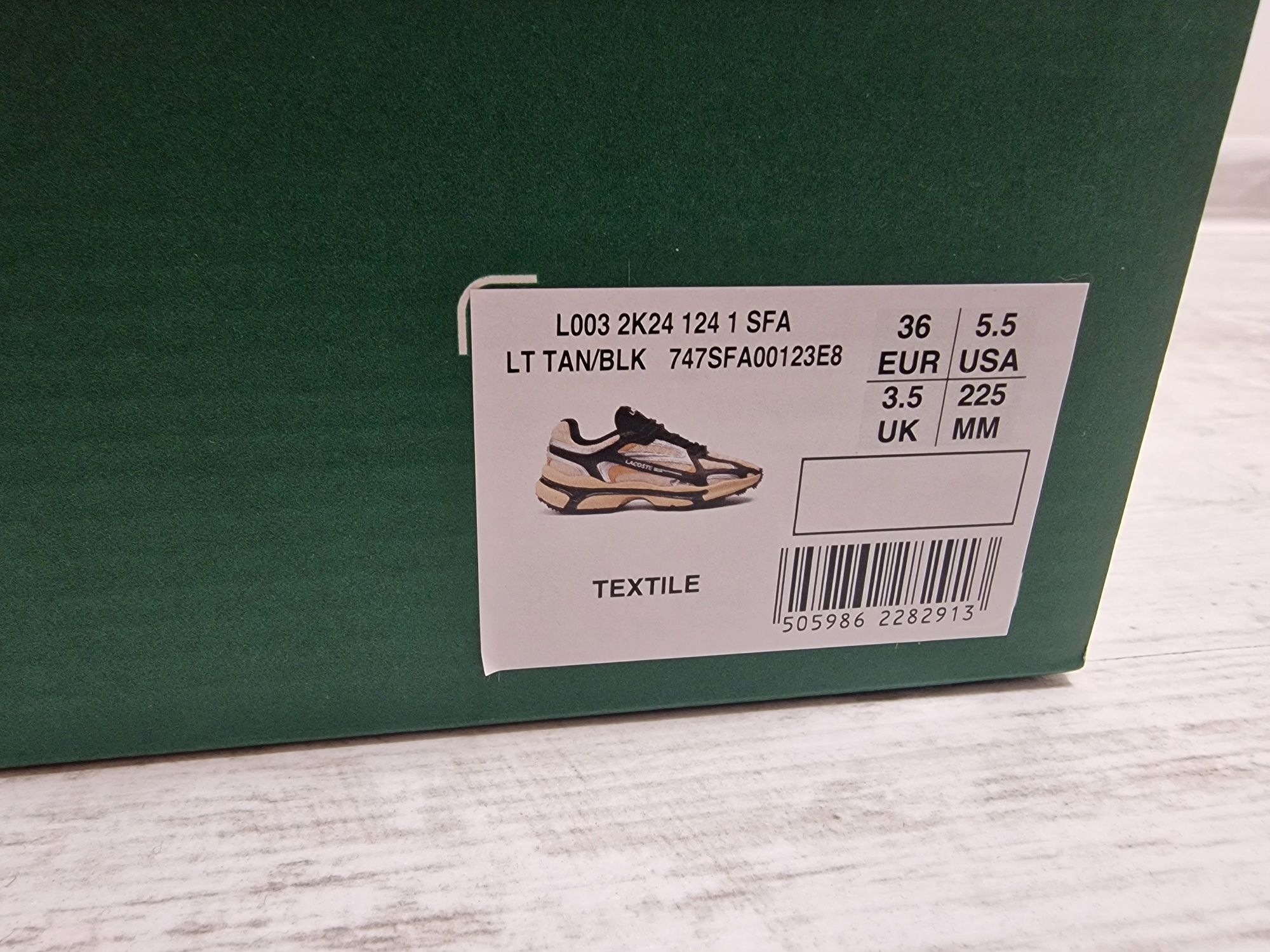 Lacoste Маратонки номер 36