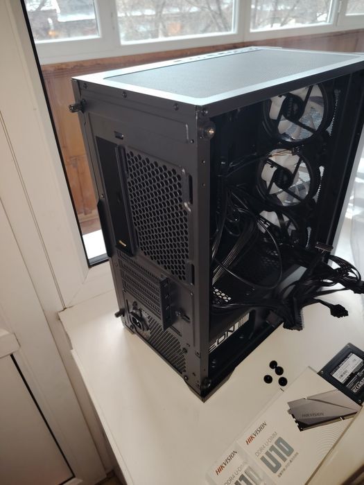 Корпус для ПК новый с блоком питания