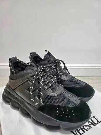 Adidasi Versace Chain Reaction Premium Black