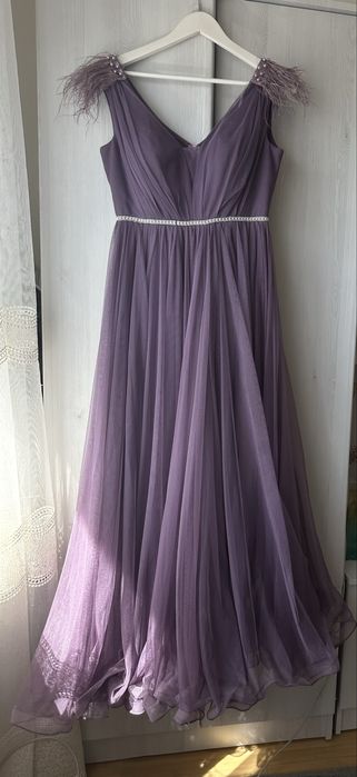 Rochie pentru evenimente lunga mov M-L
