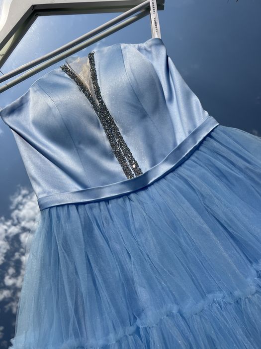 Светлосиня рокля LORRETI