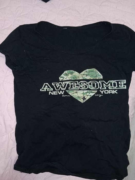 Черная Футболка у2к