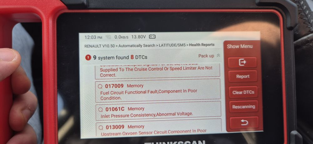 Tester auro thinkscan plus s7