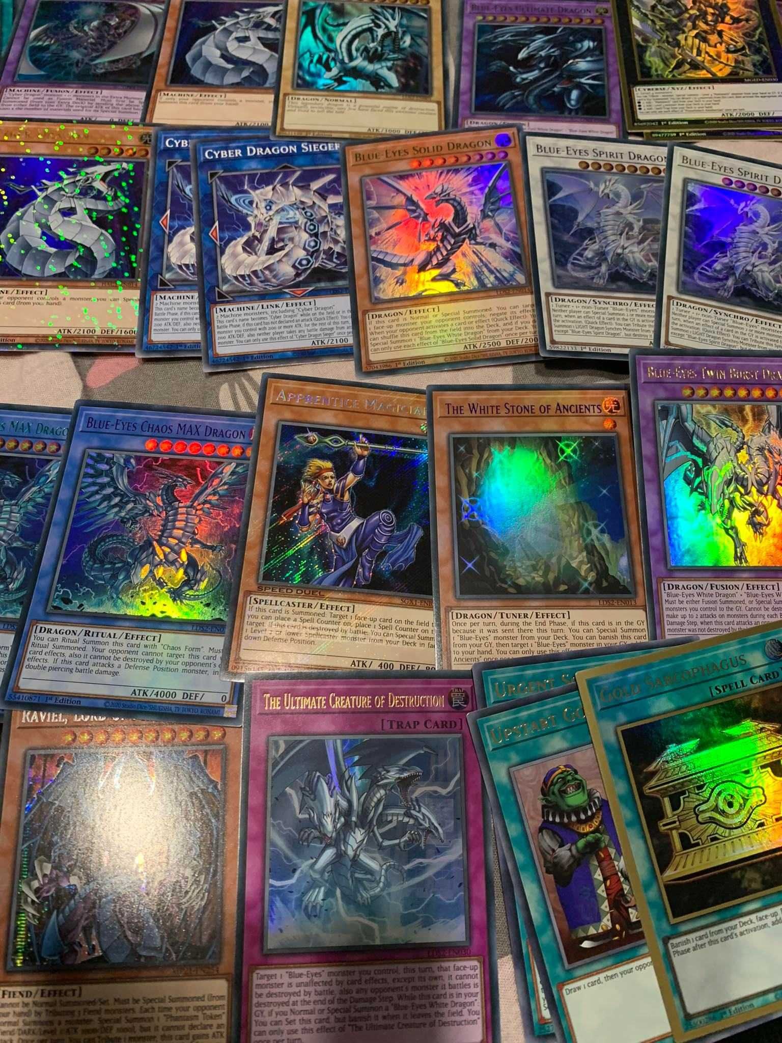 Автентични Yu-Gi-Oh! сингли singles,цели готови за игра тестета,yugioh