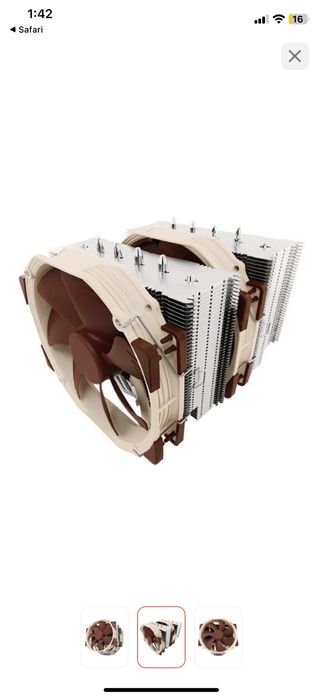Кулер Noctua NH-D15 SE-AM4 — топовое охлаждение для Ryzen