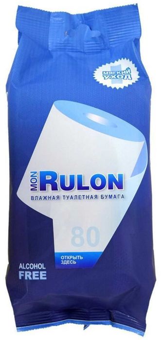 Mon Rulon Влажная туалетная (80 шт)