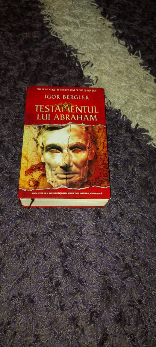 Carte " Testamentul lui Abraham Lincoln"