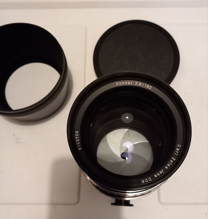 Obiectiv foto Carl Zeiss Sonnar 180 f/2.8 Pentacon Six