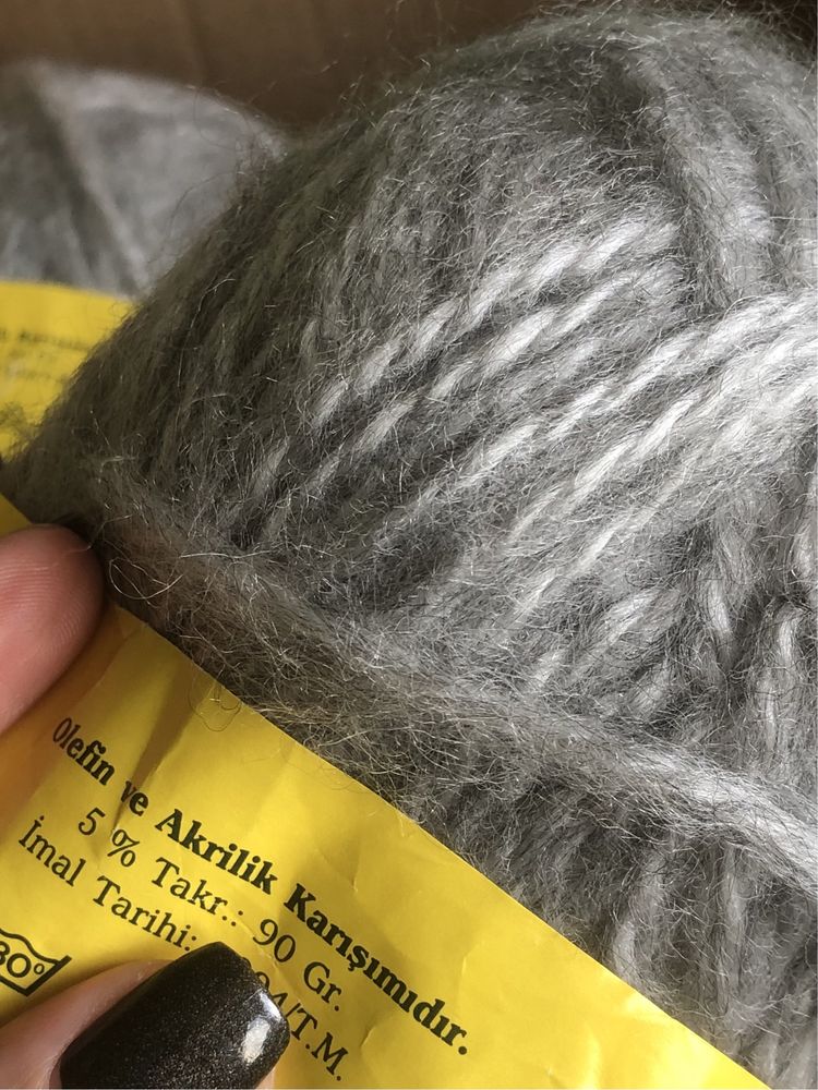 Bobine mohair lână