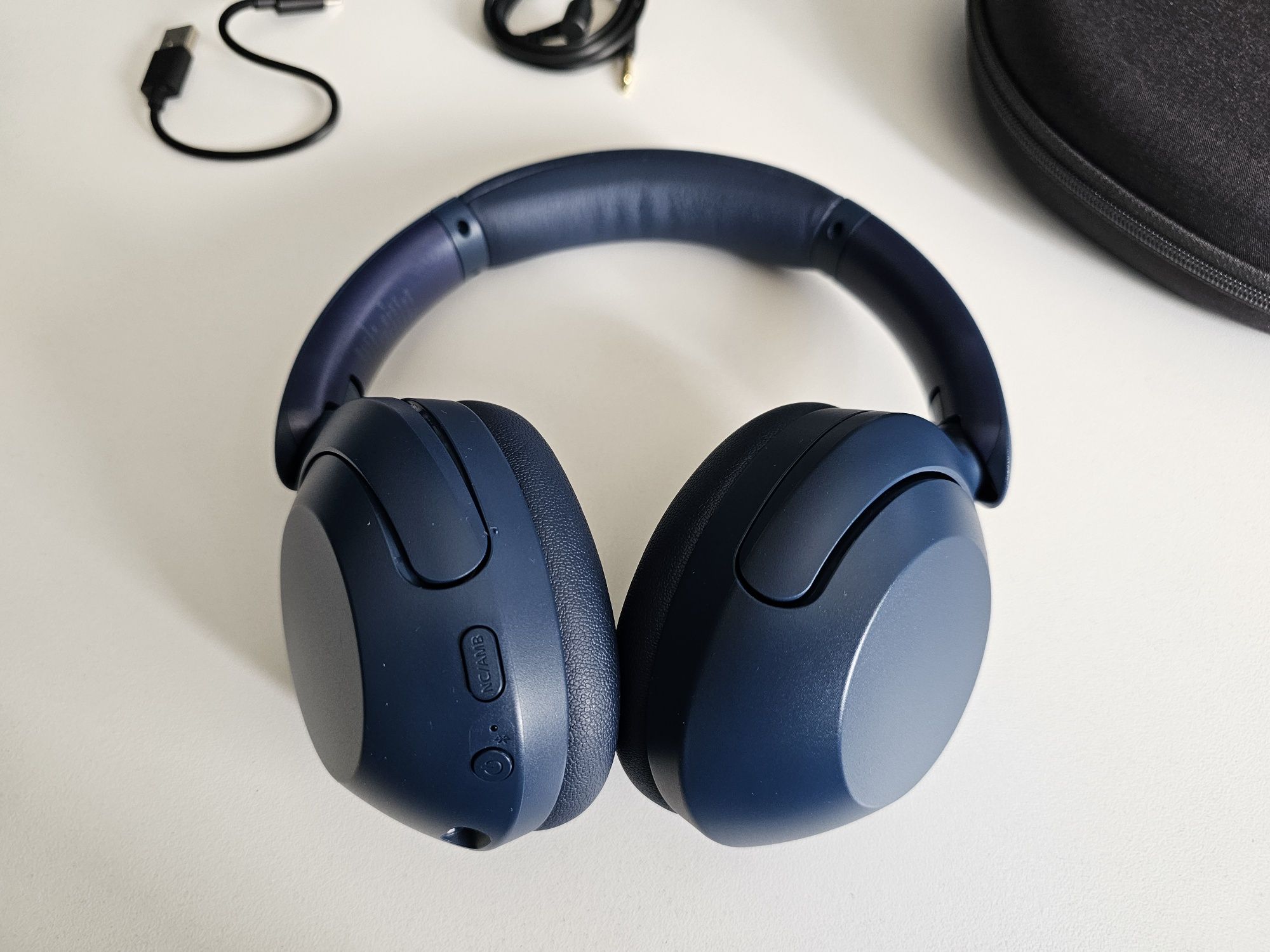 Безжични слушалки SONY Sony - WH-XB910, NC Сини
