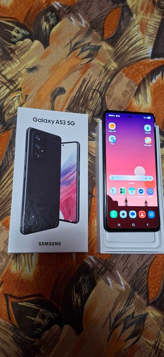 Продавам САМСУНГ А53 5G в Отлично състоние и със...