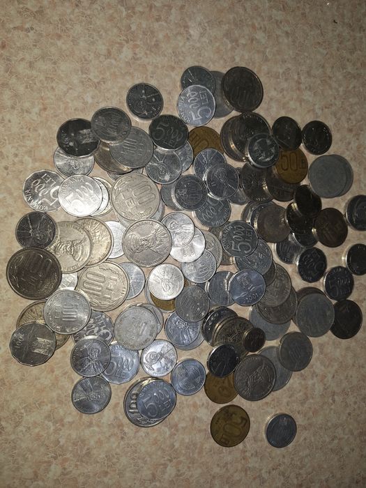 Colecție rară de monede românești vechi – perioada 1966–2001