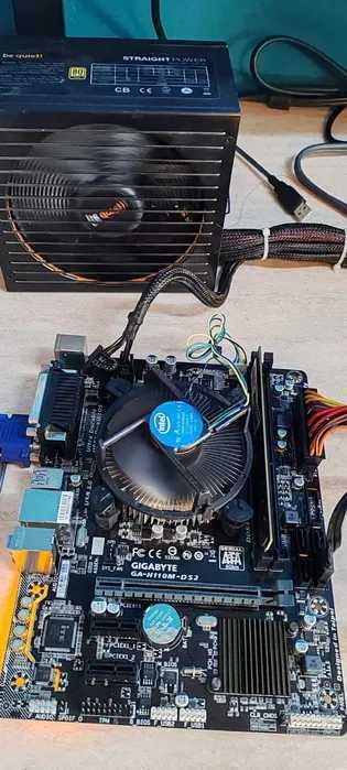 Kit Placa de baza H110M-DS2 + Procesor I5 6500 + Cooler