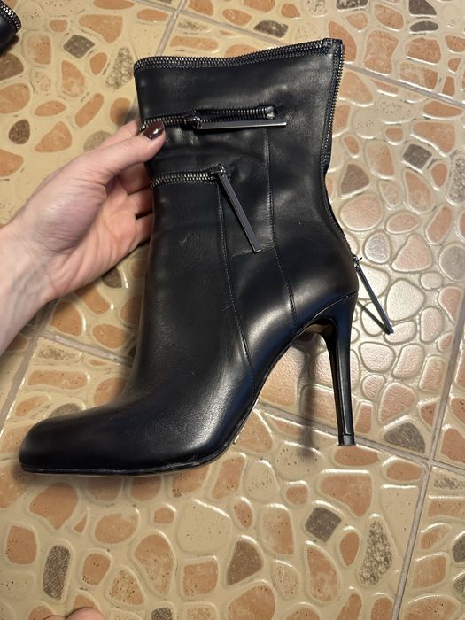 Botine piele naturala Denis