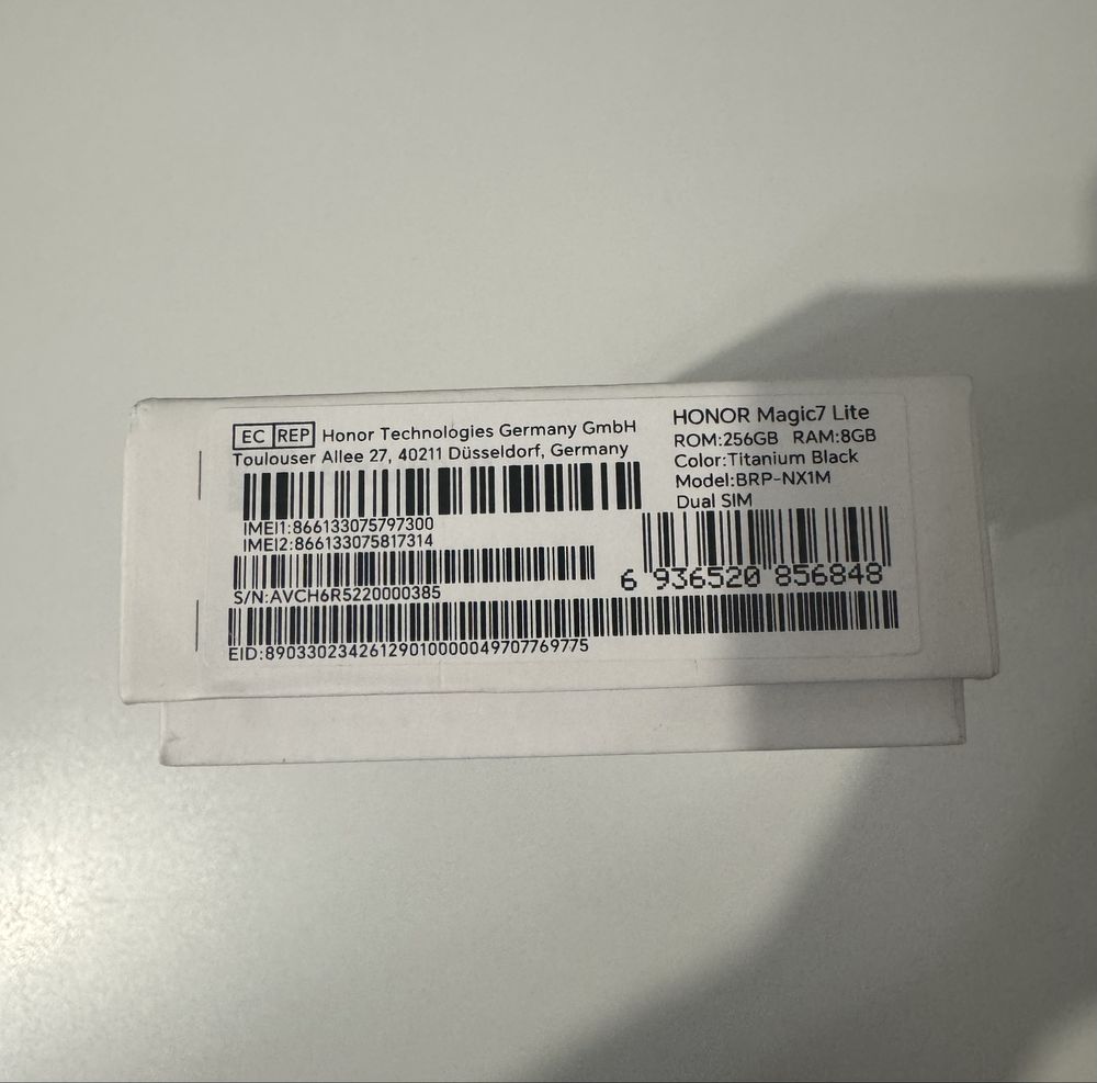Honor Magic 7 Lite 256GB nou nefolosit , pret fix