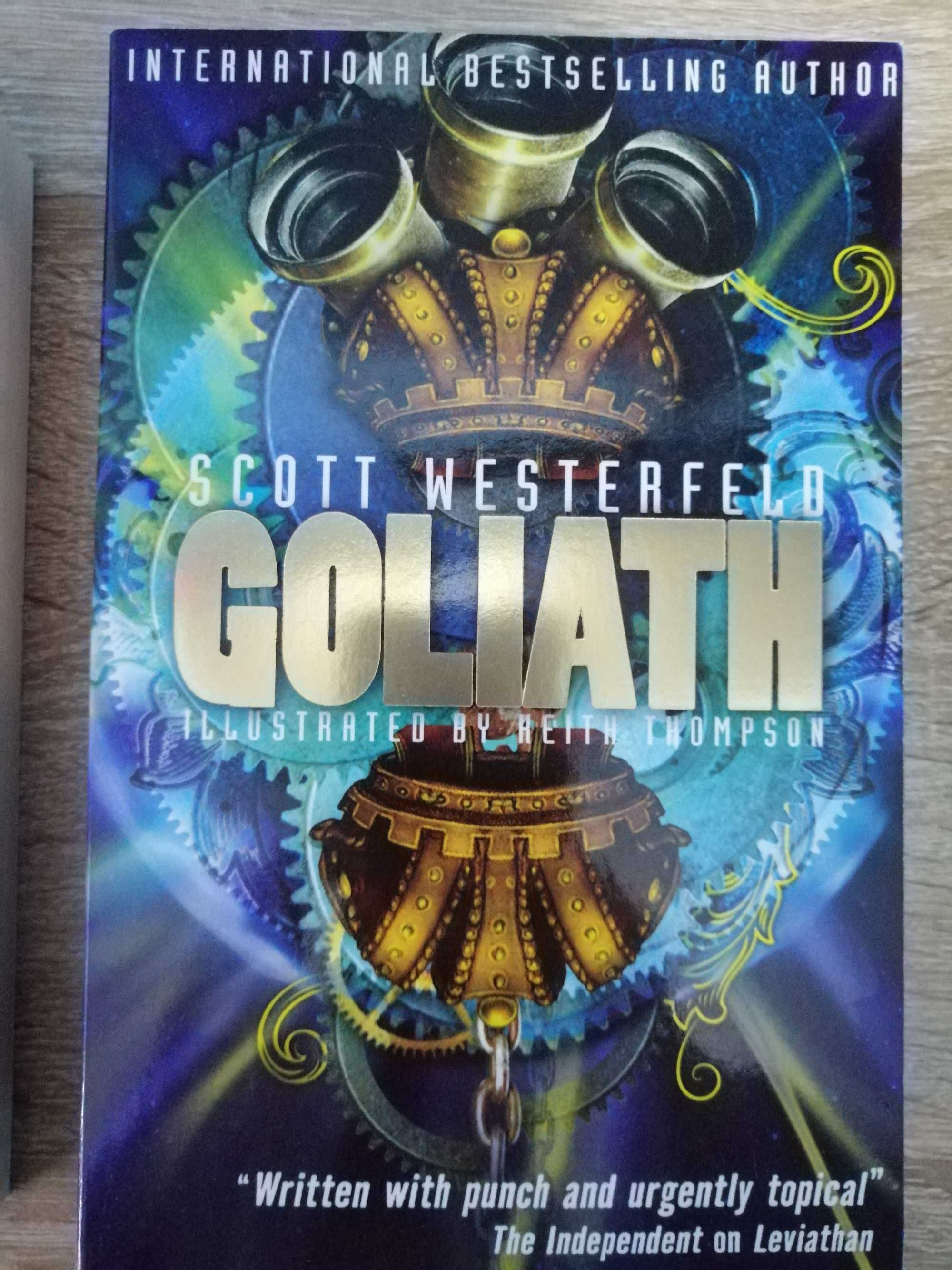 Carti: Trilogia LEVIATHAN, autor Scott Westerfeld, engleza, ilutratii