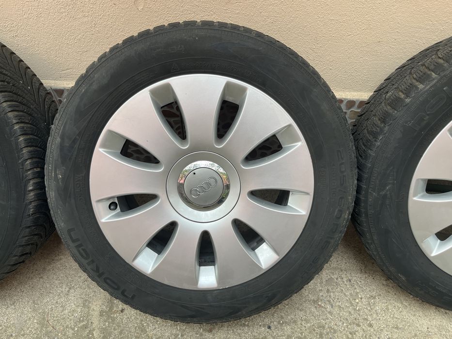 jante de aliaj Audi + cauciucuri iarnă