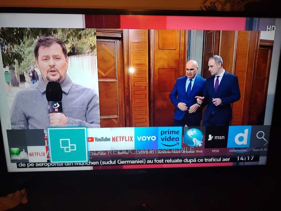 TV LED 40" - Samsung UE40J5200, Full HD, Smart TV, Wi-Fi, Negru