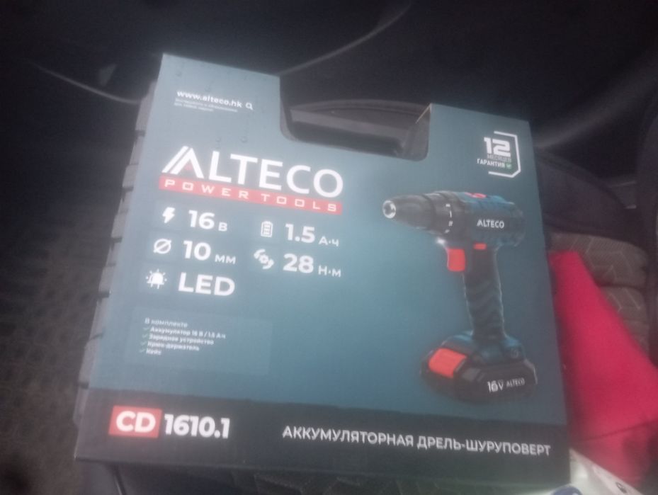 Продается новый дрель - шуруповёрт.