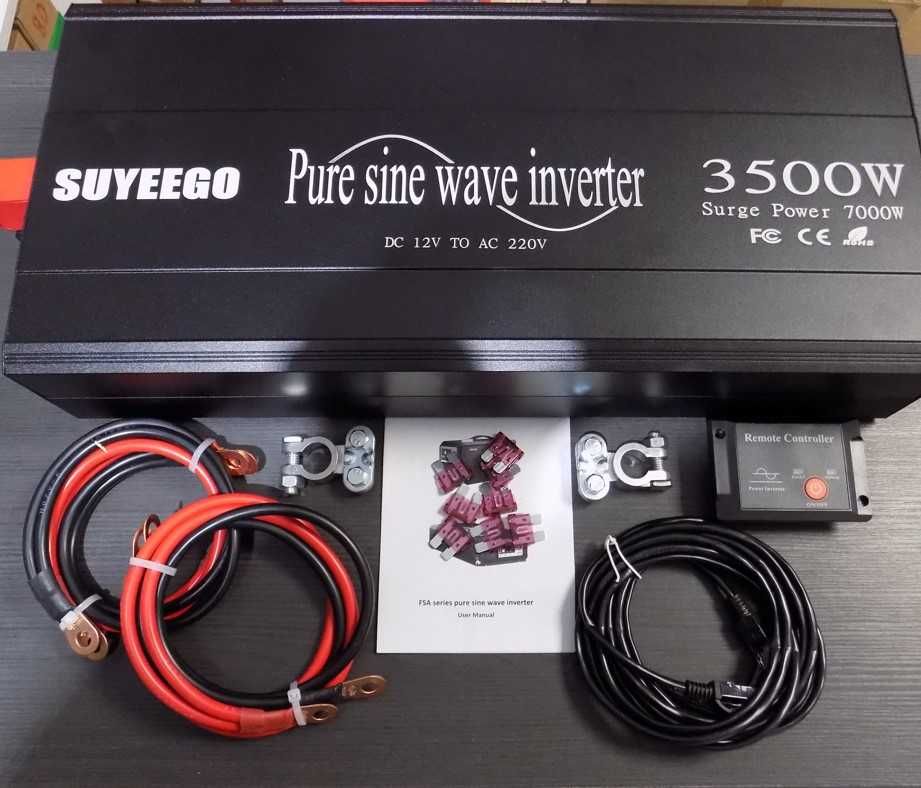 Инвертори Suyeego 3500W чиста синусоида с дистанционно управление