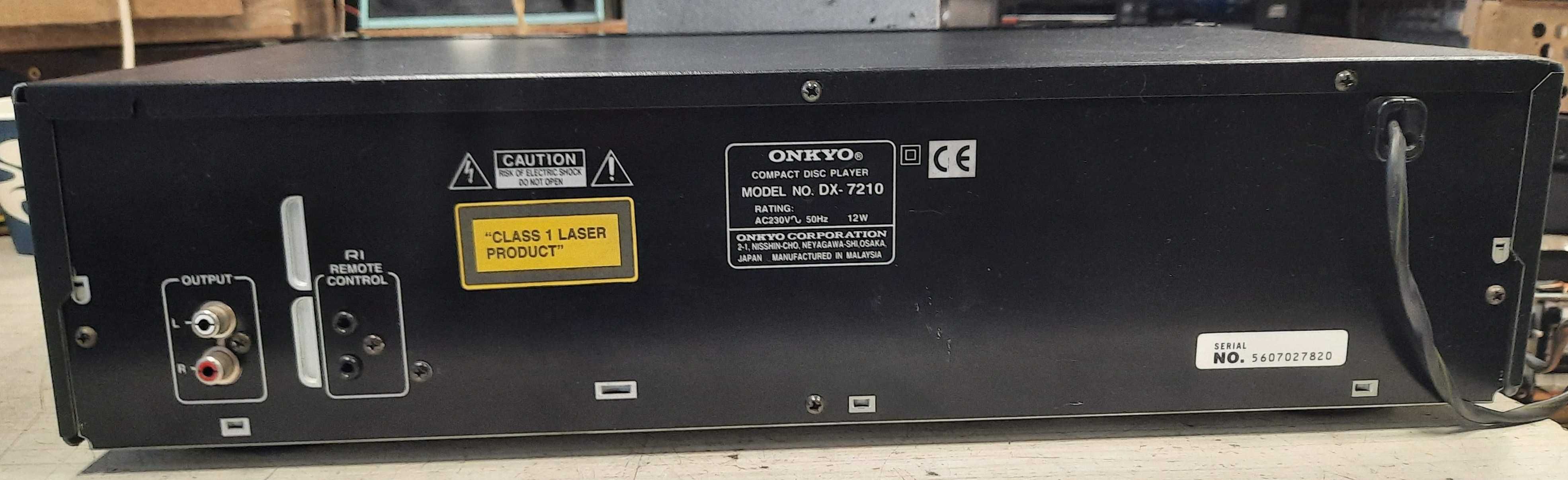 Голям модел! Cd плейър Onkyo dx-7210