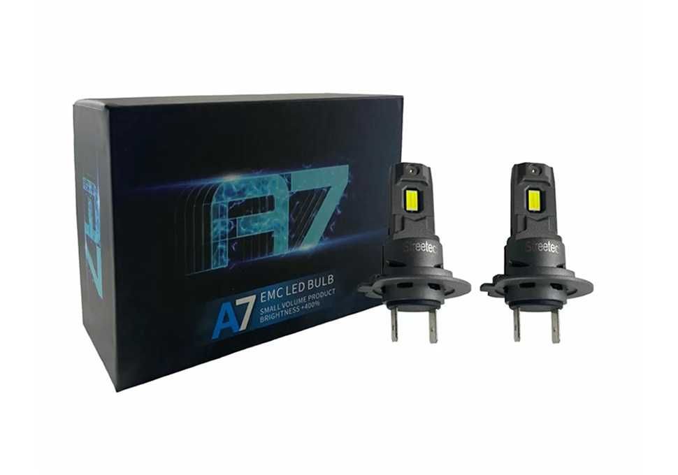 H7 LED система за фарове, 22W, 12 V, 90000 Lux, директен монтаж