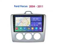 Navigatie GPS Android 13 Dedicata Ford Focus 2 - QLed CarPlay USB DSP