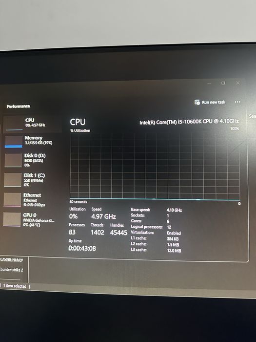 PC Gaming i5-10600k overclock stabil 5ghz