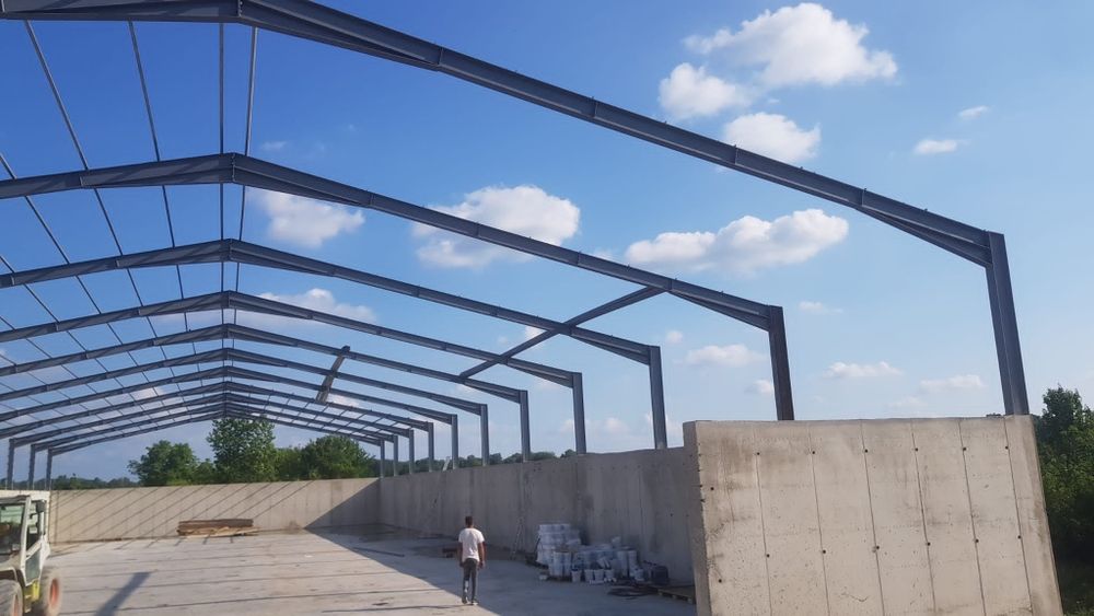 Vand structura metalica 20x50x6 special făcută pentru cereale